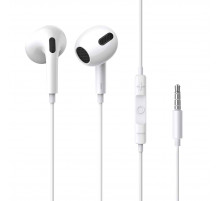 Навушники дротові Baseus Encok H17 (3.5mm) White (NGCR020002)