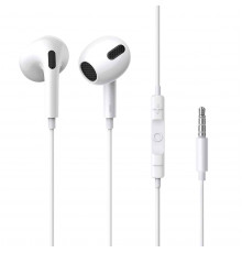 Навушники дротові Baseus Encok H17 (3.5mm) White (NGCR020002)