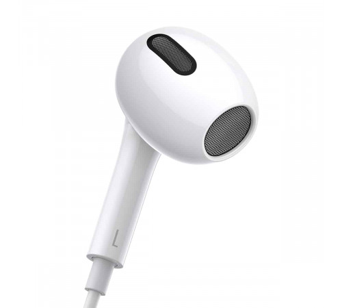 Навушники дротові Baseus Encok  H17 (3.5mm) White (NGCR020002)