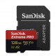 Карта пам'яті microSDXC (UHS-1 U3) SanDisk Extreme Pro A2 128Gb class 10 V30 (R200MB/s,W90MB/s) (adapter) (SDSQXCD-128G-GN6MA)