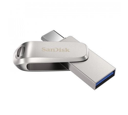 Флеш-накопичувач SanDisk USB 3.1 Ultra Dual Luxe Type-C 256Gb (150 Mb/s) (SDDDC4-256G-G46)