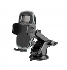 Автотримач для телефона HOCO H15 Fair push-type car holder(center console) Black (6931474798633)