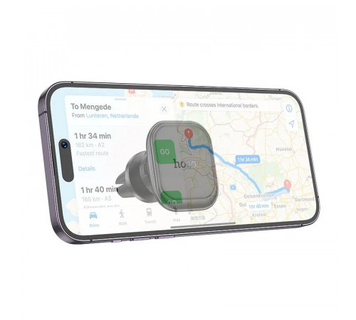 Автотримач для телефона HOCO H29 Brilliant magnetic car holder(air outlet) Black (6942007611466)