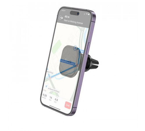 Автотримач для телефона HOCO H29 Brilliant magnetic car holder(air outlet) Black (6942007611466)
