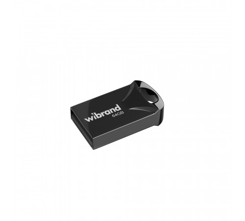 Флеш-накопичувач Wibrand USB 2.0 Hawk 64Gb Black (WI2.0/HA64M1B)