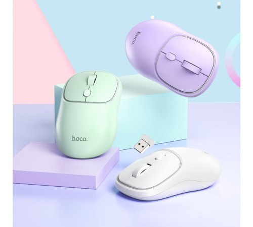 Мишка бездротова Hoco GM25 Royal dual-mode business