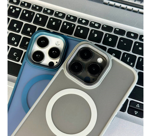 Накладка Matte Corrugated Camera Magnetic РОЗПРОДАЖ iPhone 16 Pro