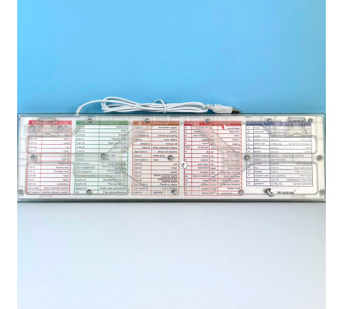 Клавіатура дротова YELANDAR AN-T20 з різнобарвною підсвіткою