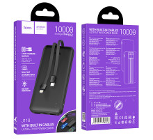 УМБ Power Bank Hoco J118 Speed energy 10000mAh 2A (with cable Type-C+Lightning)