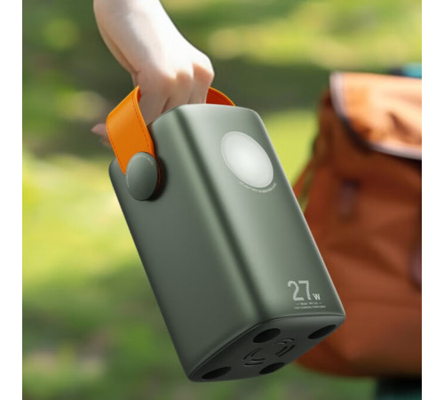 УМБ Power Bank Remax RPP-123 Gutitan Series 60000mAh PD27W+QC22.5W (з ліхтарем)