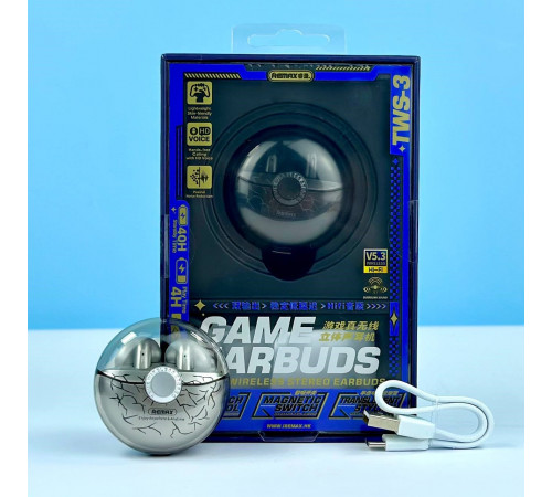 Бездротові навушники Remax TWS-3 Stereo Gaming