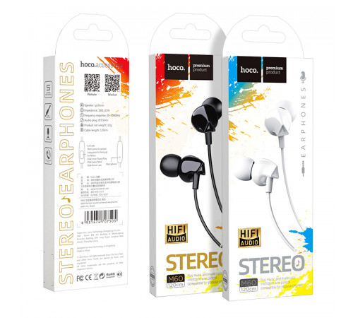 Навушники Hoco M60 3.5mm