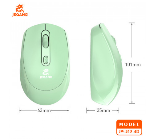 Мишка бездротова JEQANG JW-213B 4D