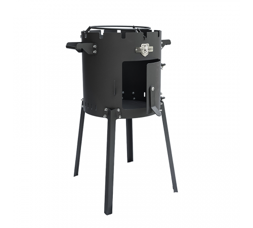 Кругла піч під казан та сковорідку Daddy Smoke