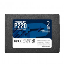 Накопичувач SSD Patriot P220 2TB 2.5" 7mm SATAIII (P220S2TB25)