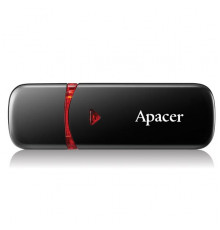 Флеш-накопичувач Apacer USB 2.0 AH333 64Gb Black (AP64GAH333B-1)