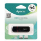 Флеш-накопичувач Apacer USB 2.0 AH333 64Gb Black (AP64GAH333B-1)