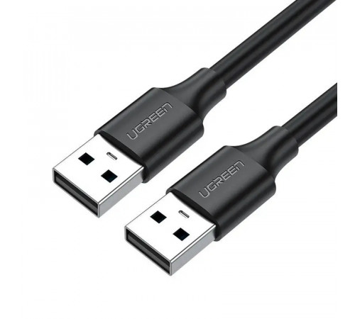 Кабель UGREEN US102 USB 2.0 A Male to A Male Cable 1m (Black)(10309) (UGR-10309)