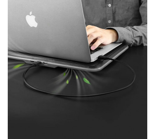 Кабель UGREEN US102 USB 2.0 A Male to A Male Cable 1m (Black)(10309) (UGR-10309)