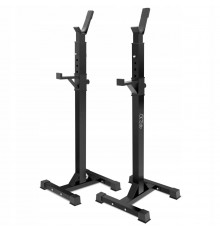 Стійки під штангу 4FIZJO регульовані, зі страховкою Black (P-5905973402651)