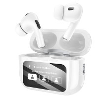 Бездротові навушники TWS HOCO EW72, ANC, Reduction touch screen, White (6942007629829)