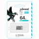 Флеш-накопичувач Wibrand USB 2.0 Hawk 64Gb Silver (WI2.0/HA64M1S)