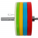 Диски бамперные олимпийские LiveUp LP8027 51 мм 5-10-15-20-25 кг