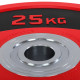 Диски бамперные олимпийские LiveUp LP8027 51 мм 5-10-15-20-25 кг