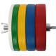 Диски бамперные олимпийские LiveUp LP8332 51 мм 5-10-15-20-25 кг