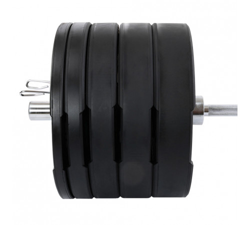 Диски бамперные олимпийские LiveUp LP8331 51 мм 5-10-15-20-25 кг