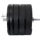 Диски бамперные олимпийские LiveUp LP8331 51 мм 5-10-15-20-25 кг
