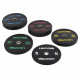 Диски бамперные олимпийские LiveUp LP8331 51 мм 5-10-15-20-25 кг