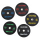 Диски бамперные олимпийские LiveUp LP8331 51 мм 5-10-15-20-25 кг