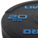 Диски бамперные олимпийские LiveUp LP8331 51 мм 5-10-15-20-25 кг