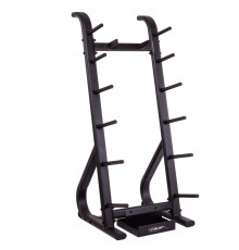 Стойка вертикальная для блинов дисков штанг и бодибаров Zelart TA-3653 (MD6330) (металл, размер 62,4x75,7x148,1см, черный)