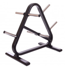 Стойка вертикальная для блинов дисков Zelart TA-2654 (металл, размер 102x19x109см, черный)