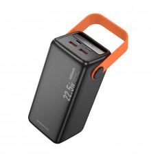 Зовнішній акумулятор BOROFONE BJ66A Magnifico 22.5W+PD20W fully compatible power bank (50000mAh) Black (6941991115158)
