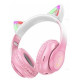Бездротові накладні навушники HOCO W42 Cat ears BT headphones Cherry Blossom (6931474795847)