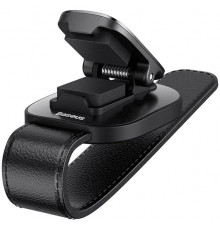 Автомобільний тримач для окуляр Baseus Platinum Vehicle eyewear clip（clamping type）Black (ACYJN-B01)