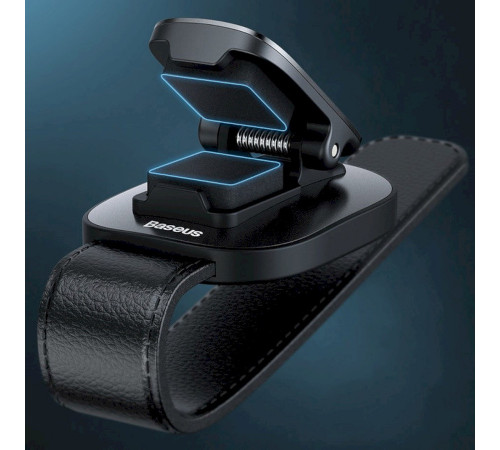 Автомобільний тримач для окуляр Baseus Platinum Vehicle eyewear clip（clamping type）Black (ACYJN-B01)