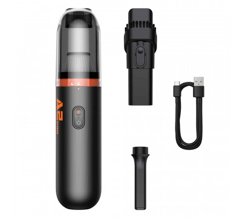 Автомобільний пилосос Baseus A2Pro Car Vacuum Cleaner (6000pa) Black (VCAQ040001)