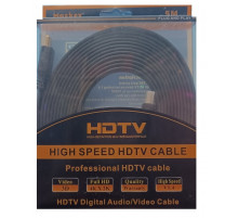 РАСПРОДАЖА Кабель HDMI 5м плоский чёрный Maxkey //