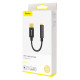 Кабель-перехiдник Baseus Type-C Male to 3.5mm Female Adapter L54 Black (CATL54-01)