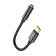 Кабель-перехiдник Baseus Type-C Male to 3.5mm Female Adapter L54 Black (CATL54-01)
