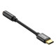 Кабель-перехiдник Baseus Type-C Male to 3.5mm Female Adapter L54 Black (CATL54-01)