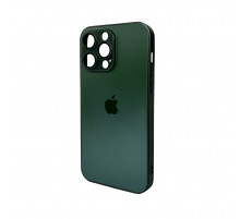 Чохол для смартфона AG Glass Matt Frame Color Logo for Apple iPhone 15 Pro Max Cangling Green (AGMattFrameiP15PMGreen)