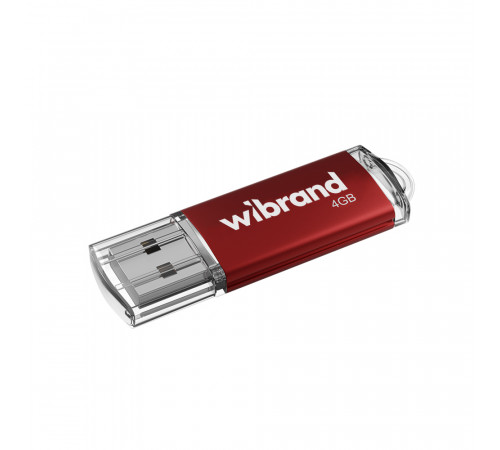 Флеш-накопичувач Wibrand USB 2.0 Cougar 4Gb Red (WI2.0/CU4P1R)