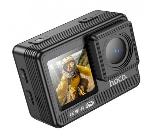 Екшн-камера HOCO DV102 4K anti-shake sports camera Black (6942007633352)