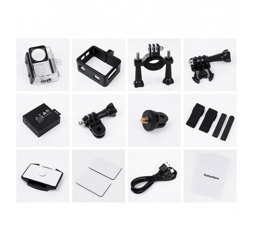 Екшн-камера HOCO DV102 4K anti-shake sports camera Black (6942007633352)