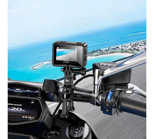 Екшн-камера HOCO DV102 4K anti-shake sports camera Black (6942007633352)